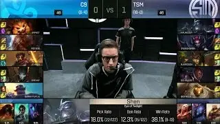 TSM vs C9 Game 2 - NA LCS Summer 2016 W6D1 - Team Solomid vs Cloud 9