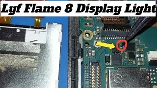 Lyf Flame 8 Display Light Solution || 100% Tested Working Solution