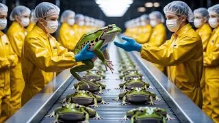 Inside the Colorful Frog Factory &mdash; How Synthetic Frog Skin Becomes Bags & Shoes