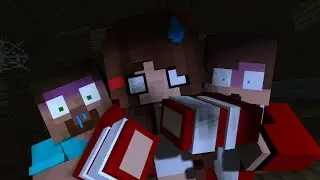 MAIZEN: JJ & Mikey HORROR Haunted House - Minecraft Animation