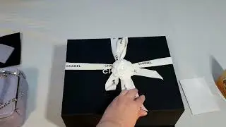 Chanel 21K Purple Pastel LAVENDER Lambskin VS Caviar COMPARISONS Coco Handle Unboxing #luxurypl38