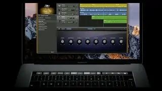 MacBook Pro Touch Bar and Logic Pro X