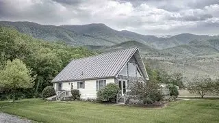 A-Frame House with Textured Metal Roof - A.B. Martin - 4K