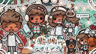 *SNOWSTORM* hits our town! 😬🌨️🌷❄️ || *VOICED* 🎙️|| Toca Boca Life World Roleplay ☃️🪷🎍🌙
