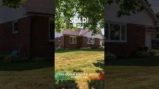 Mount Forest Home Sold with Susan Moffat, REALTOR&reg; with Century 21 In-Studio Realty Inc., Brokerage