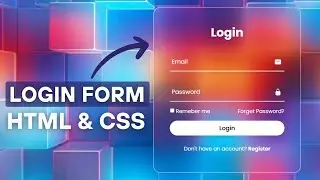 Build a Responsive Login Form in Minutes with HTML & CSS 2025