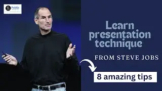 8 #simplepresentation #tips from Steve jobs #confidence #motivation #presentationskills