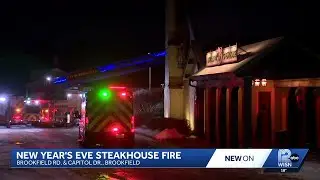 New Year's Eve Steakhouse Fire