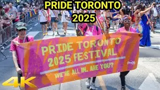 4K| Toronto Pride Month 2025| All Groups  in Downtown Toronto pt4