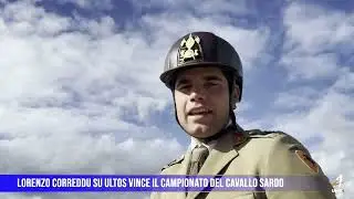 Lorenzo Correddu su Ultos vince il Campionato del Cavallo Sardo