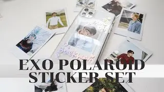 EXO Polaroid Phone Decoration