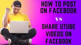 How to post on Facebook and set privacy settings | share UTube videos on Facebook and earn money