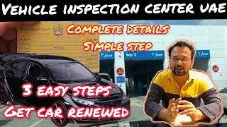 Dubai Car mulkiya renewal complete process in Abu Dhabi vehicle inspection testing complete details