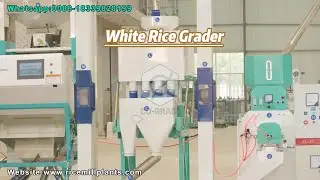 Rice Grader | Rice Grading Machine in Rice Milling Plant #ricegrader #ricegradingmachine
