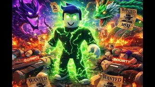 EM BUSCA DOS 30M DE BOUNTY COM RELÂMPAGO VERDE! 😱⚡ | Blox Fruits