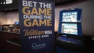 New Betting Kiosks at Ocean's William Hill Sportsbook