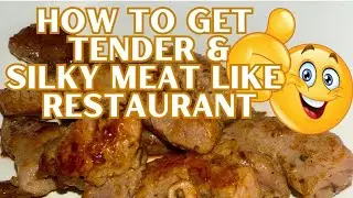GET TENDER & SILKY STEAK - VELVETING MEAT