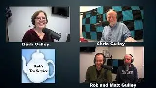 Barbs Tea Service Ep62:  Special guests, Rob and Matt Gulley take the Etiquette Quiz Challenge