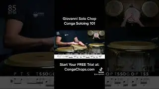 Giovanni Hidalgo Solo Chop! Conga Soloing 101 Course | CongaChops.com