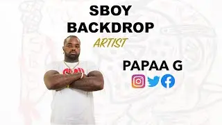 Papaa G | SBoy BackDrop Art Interview | Shot by: SBoyENT