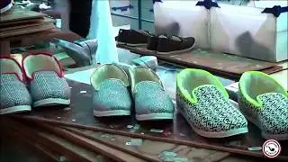 La fabrication des charentaises La Pantoufle &agrave; P&eacute;p&egrave;re