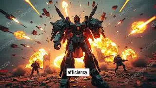 #AIRebellion #FutureWar #CombatRobot #TechThriller #Apocalyptic