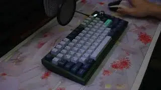 Type Test : Satisfaction75 keyboard | Cherry Hyperglide Brown Switches