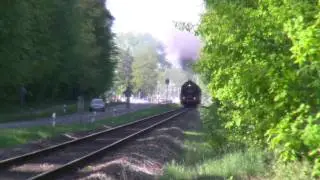 Schlepptender-Dampflok 50 3552, Osterdampfzug durch den Kahlgrund