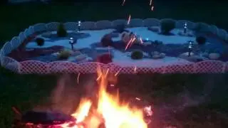 Костер на даче (The fire at the cottage)