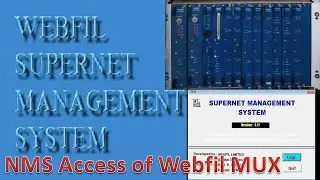 How to access webfil MUX NMS and how to configure mux from remote access.