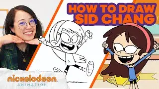 How to Draw Sid Chang from The Casagrandes ✍️ 🎨 Draw Along with Diem Doan