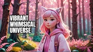 Pink forest grows | Comfy UI animated workflow