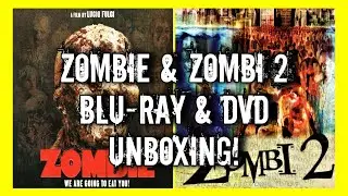 ZOMBIE Blu-Ray & Zombi 2 DVD UNBOXING!