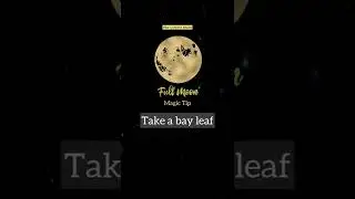 #FullMoon Magic Tip 🌕 #manifestation #lawofattraction #supermoon #shorts