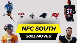 NFC South 2023 NFL Offseason Moves: Falcons, Panthers, Saints, and Buccaneers