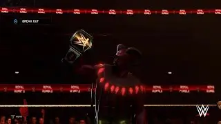 TERMINATOR VS THE DEVIL | Universal Championship Match [No DQ] - Royal Rumble (WWE 2K20)