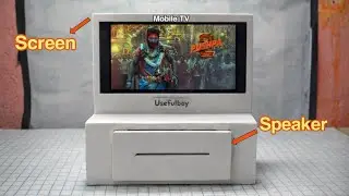 How make to mobile stand with bluetooth speaker ( 2024 🔥 )