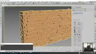 مدل سازی دیوار آجری با پلاگین RayFire در 3ds Max قسمت 1