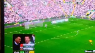 John Terry hits post from over half way