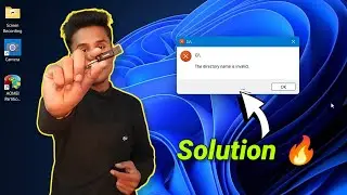 How To Solve Directory Name Is Invalid Windows 11 2023 🔥