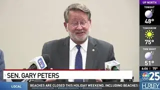 WEYI NBC 25 Mid-Michigan: Peters Highlights Need to Boost Economic Competitiveness
