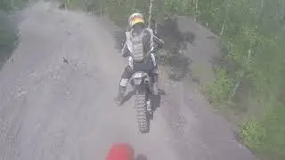 crampons verts single track en terils
