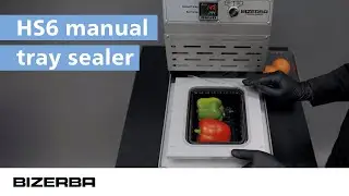 Bizerba HS6 Manual Tray Sealing Machine