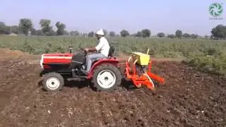 Seed Drill Attachment Demo-VST Shakti