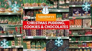 SAINSBURYS CHRISTMAS PUDDING, COOKIES & CHOCOLATES WITH PRICE DEC 2022 | SAINSBURYS | TRAVELANDSHOP