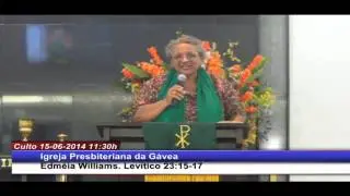Levíticos 23.15-17 -  Sra Edméia Williams  (15.06.2014 - manhã - IPGávea)
