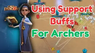 5 Ranged Marches F2P PVP Gameplay Call Of Dragons (Dragonfall Against T5 Players)
