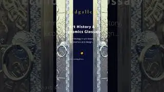A Comprehensive Resource: The Seed Gallery Art History Glossary #art #history #investing #artist