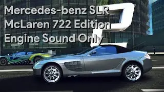 [Engine Sound] Mercedes-benz SLR McLaren 722 Edition | Asphalt 8