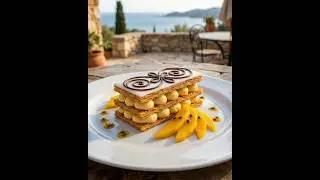 Tropical Mango Mille Feuille